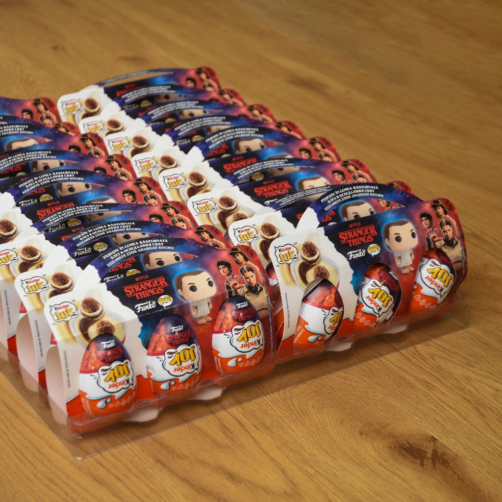 Kinder Joy Stranger Things Edition – Chocolate Egg with Surprise Funko Toy
