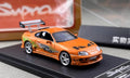 AL FS 1:64 Orange Supra A80 Convertible – Diecast Sports Car Model